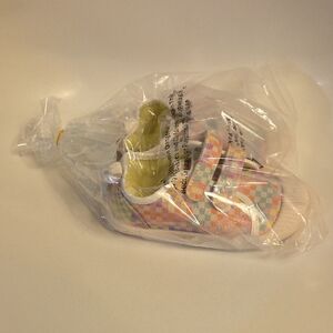 Cat & Jack Pastel Checkered Baby Walker Shoes - Multi-Color